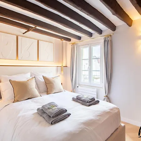 Super Designer One-bedroom - Marais - Free Parking 파리