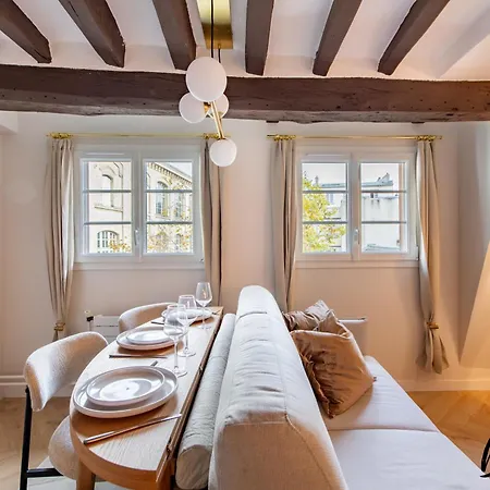 Super Designer One-bedroom - Marais - Free Parking Apartament *