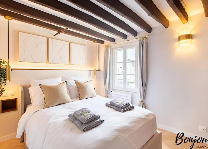 Super Designer One-bedroom - Marais - Free Parking 파리