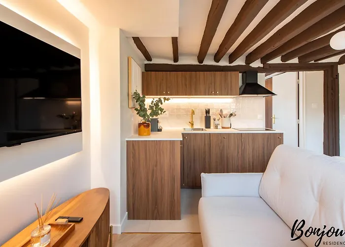 Super Designer One-bedroom - Marais - Free Parking 파리