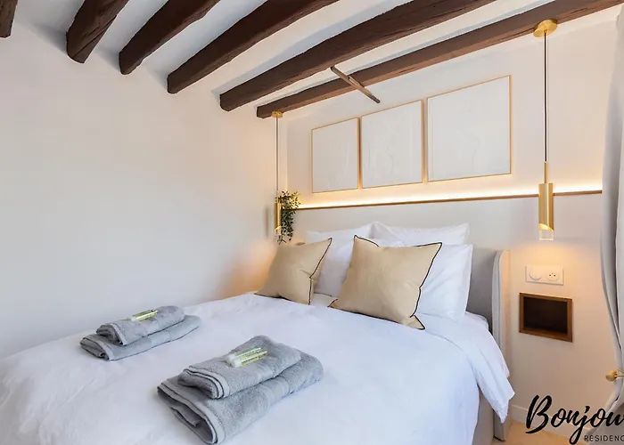 Super Designer One-bedroom - Marais - Free Parking 아파트 파리